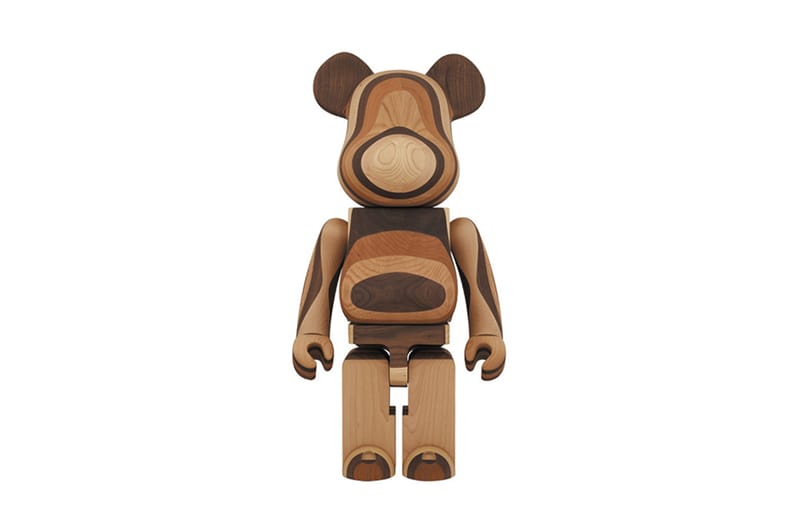 Karimoku x Medicom Toy 1000% Layered Wood Bearbrick 聯名版本