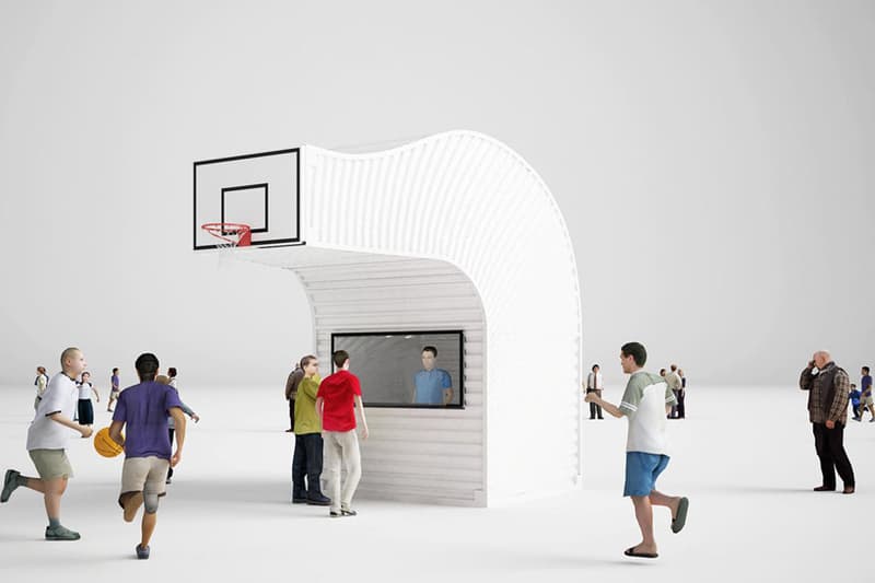 NL 建築事務所改造集裝箱為小商亭