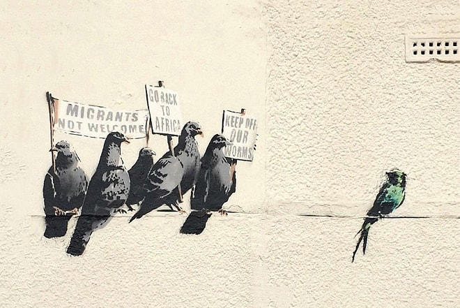 Tendring 區議會移除 Banksy 塗鴉壁畫