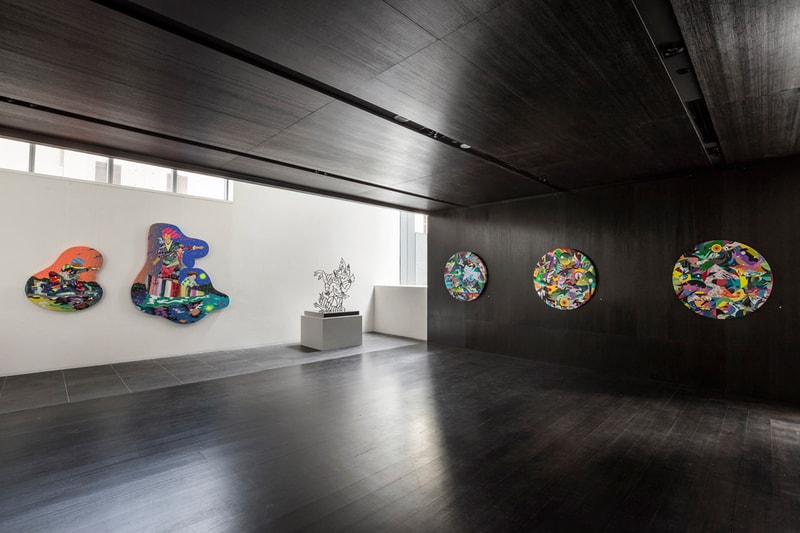 松山智一「Outside Looking In」Lesley Kehoe Galleries 展覽