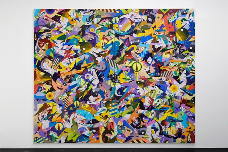 松山智一「Outside Looking In」Lesley Kehoe Galleries 展覽