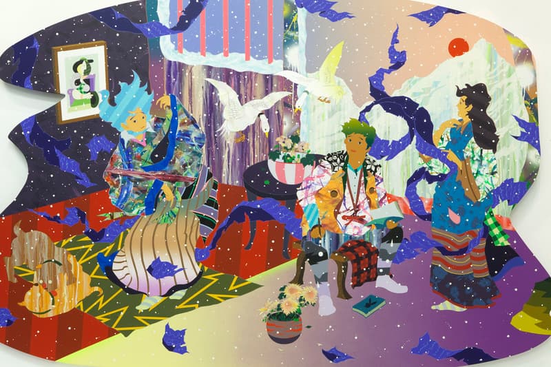 松山智一「Outside Looking In」Lesley Kehoe Galleries 展覽