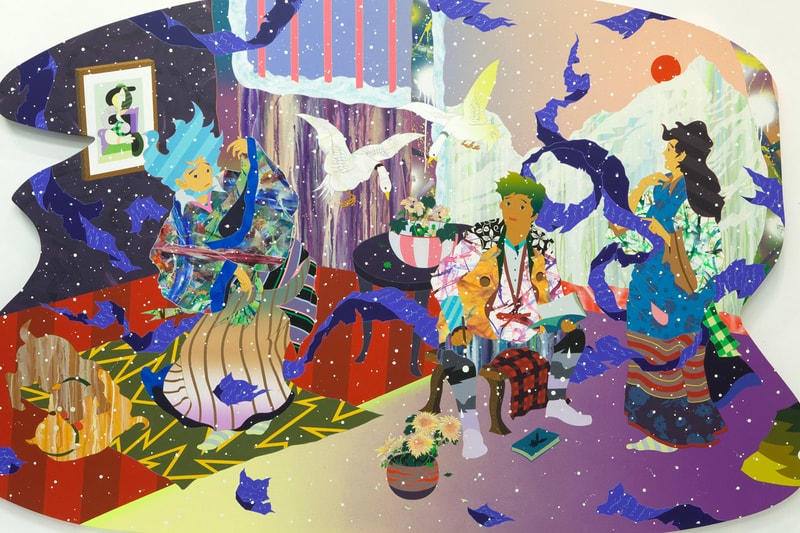 松山智一「Outside Looking In」Lesley Kehoe Galleries 展覽