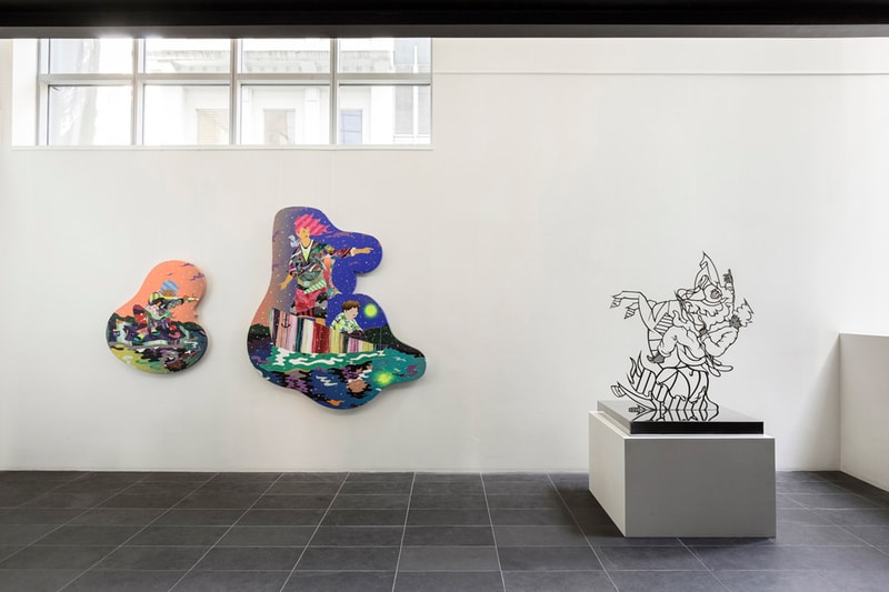 松山智一「Outside Looking In」Lesley Kehoe Galleries 展覽