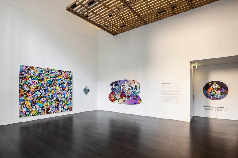 松山智一「Outside Looking In」Lesley Kehoe Galleries 展覽