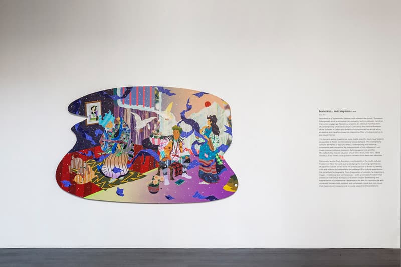 松山智一「Outside Looking In」Lesley Kehoe Galleries 展覽