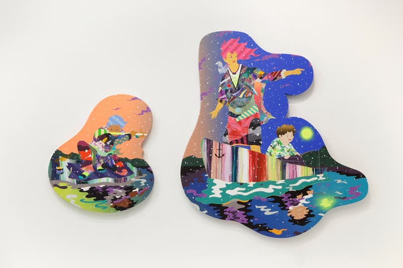 松山智一「Outside Looking In」Lesley Kehoe Galleries 展覽