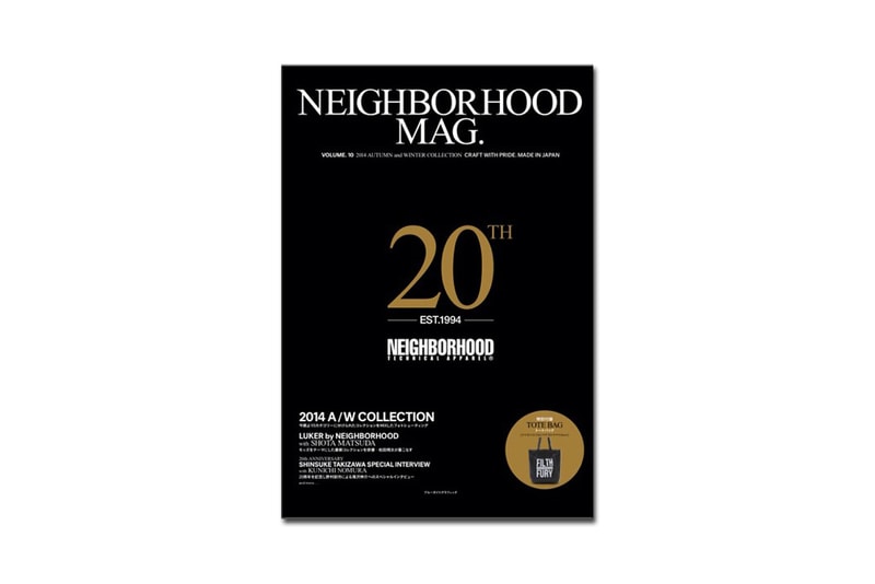 《GRIND》雜誌：NEIGHBORHOOD 20 週年紀念特刊