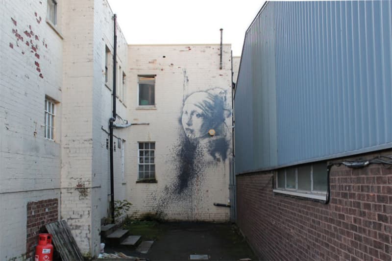 Banksy 於英國 Bristol 創作最新藝術作品