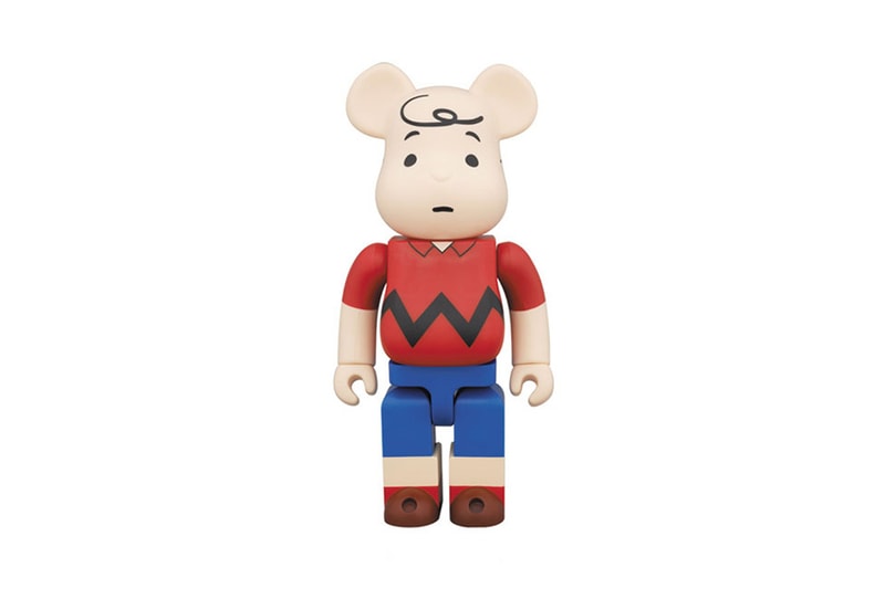 Peanuts x Medicom Toy 400% Charlie Brown Bearbrick 聯名別注版本