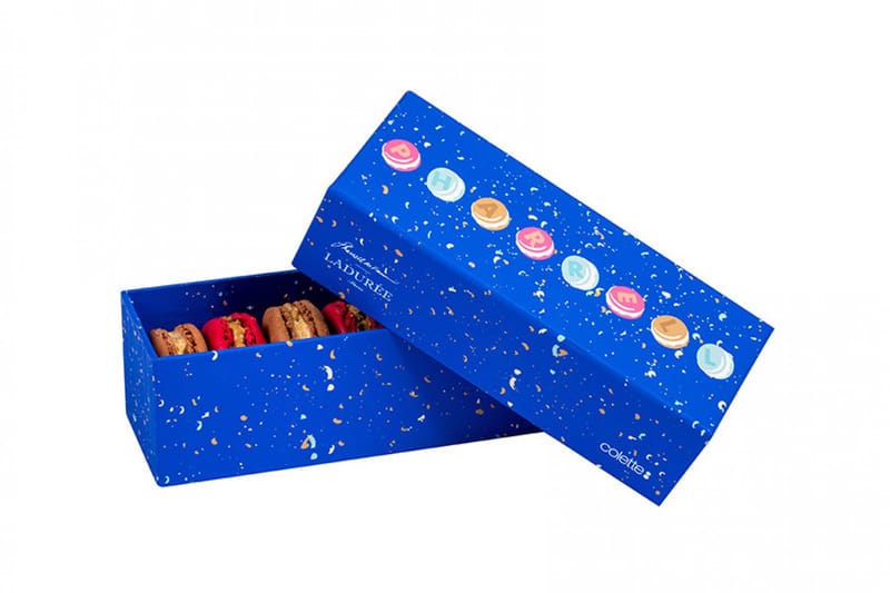 Pharrell Williams 聯手 Ladurée 与 colette 推出限定版盒裝馬卡龙