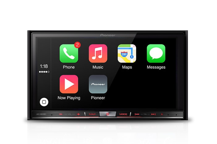 Pioneer 率先支持 CarPlay 互聯網車載系統
