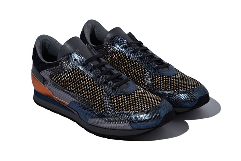 Raf Simons 2014 秋冬金屬質感跑鞋