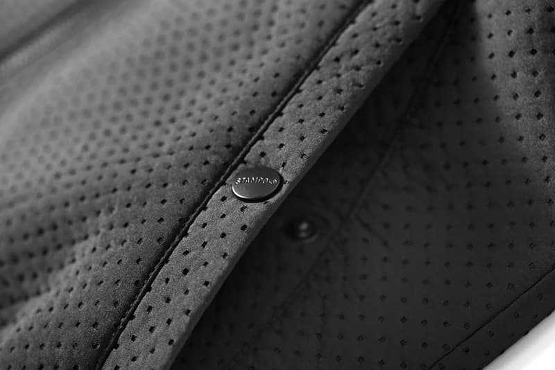 Stampd LA Black Perforated Neoprene 夾克系列