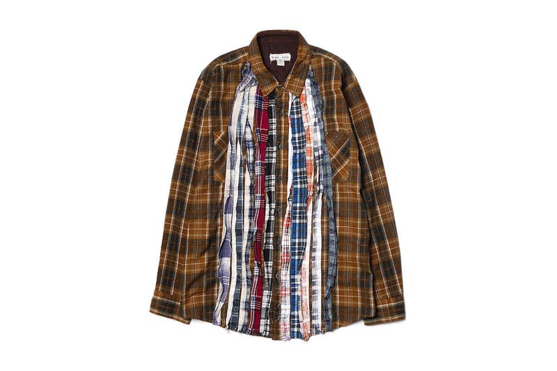 Rebuild by Needles 法蘭絨拼接襯衫