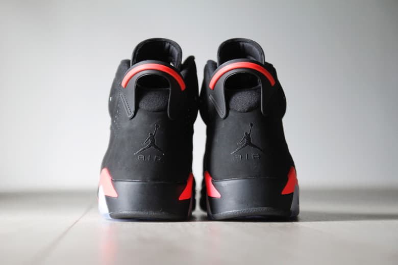 近賞 Air Jordan 6 Retro Black/Infrared 23 復刻配色