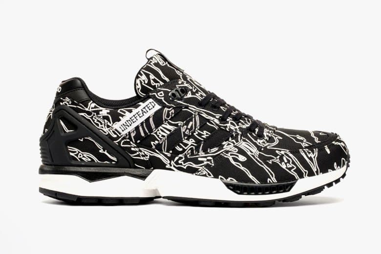 Undefeated x maharishi x adidas Originals Consortium ZX 5000 聯名跑鞋