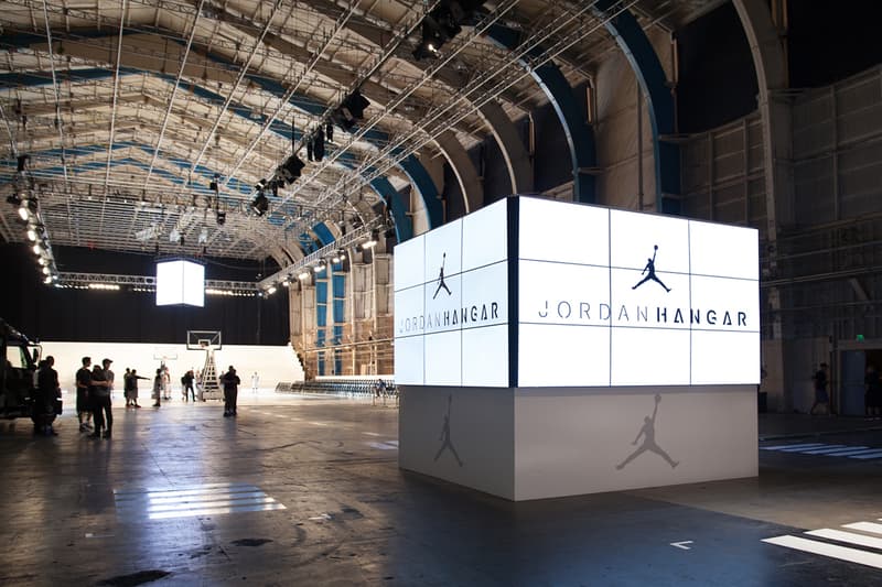 一覽 Jordan Hangar 室內籃球場