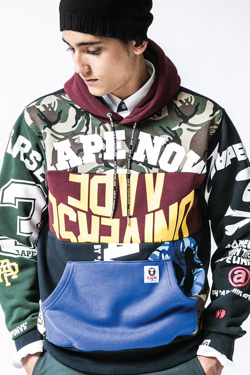 AAPE by A Bathing Ape 2014 冬季搭配 Lookbook