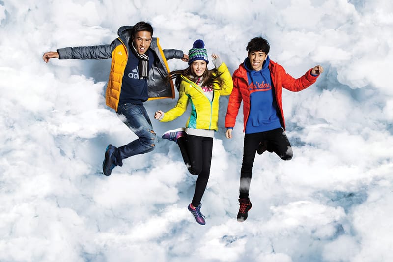 adidas 2014 秋冬 climaheat® 系列造型企劃