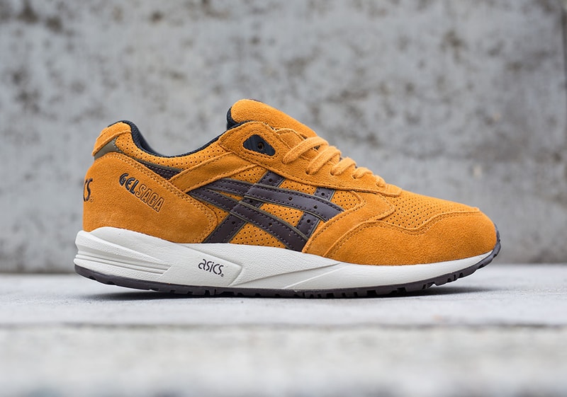  ASICS Gel Saga「Curry」配色設計