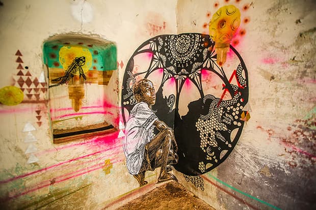 「Djerbahood」藝術企劃將突尼斯村莊改造成藝術博物館