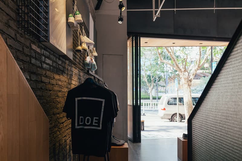 造訪上海新晉街頭店鋪 DOE