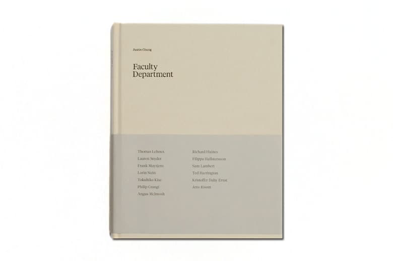 Justin Chung 攝影作品集《Faculty Department》