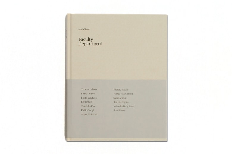 Justin Chung 攝影作品集《Faculty Department》