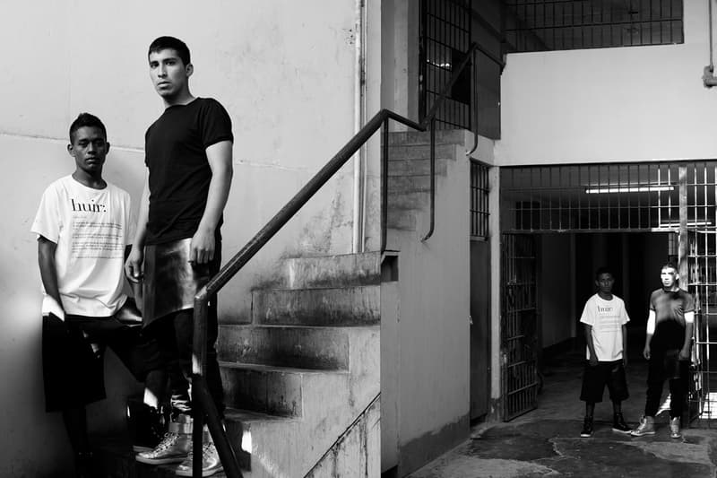 高級時裝設計師起用囚犯參與街頭服飾系列製作