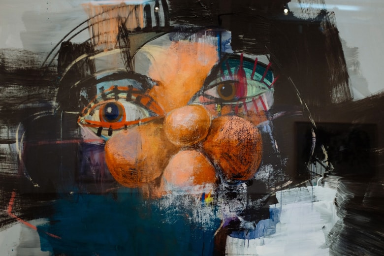 George Condo「Double Heads and Black Paintings/Abstractions」作品展覽