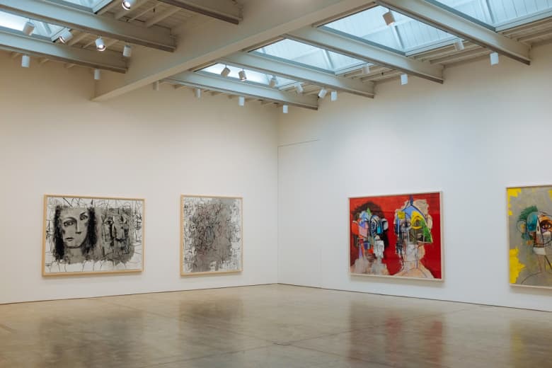 George Condo「Double Heads and Black Paintings/Abstractions」作品展覽