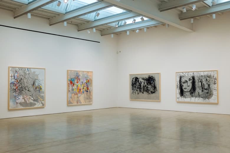 George Condo「Double Heads and Black Paintings/Abstractions」作品展覽