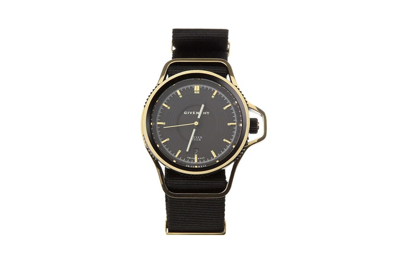 Givenchy 2014 秋冬「Seventeen」黑金腕表