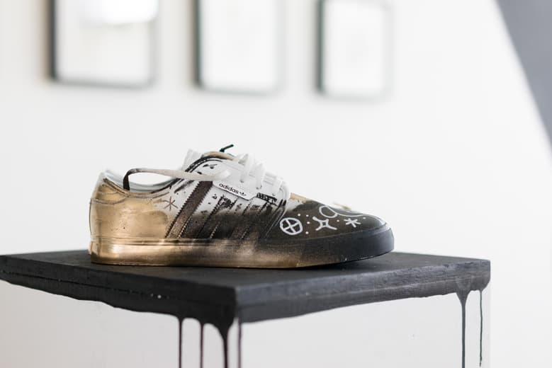 Kevin Lyons 與 Jean André 於洛杉磯 HVW8 藝術館打造 adidas Originals 球鞋藝術主題展