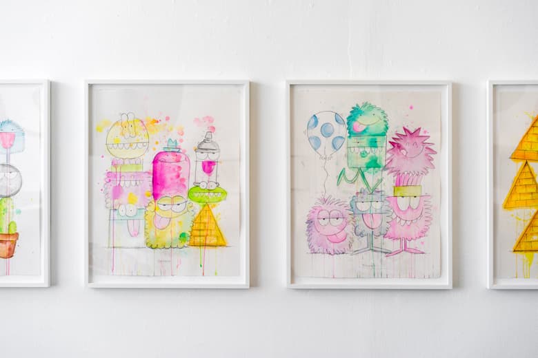 Kevin Lyons 與 Jean André 於洛杉磯 HVW8 藝術館打造 adidas Originals 球鞋藝術主題展