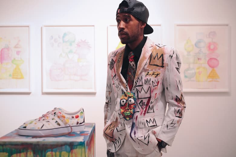 Kevin Lyons 與 Jean André 於洛杉磯 HVW8 藝術館打造 adidas Originals 球鞋藝術主題展