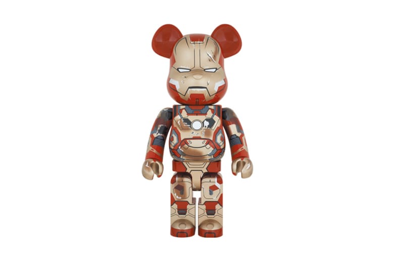 Iron Man x Medicom Toy 1000% Mark XLII Damage Version 聯名玩偶