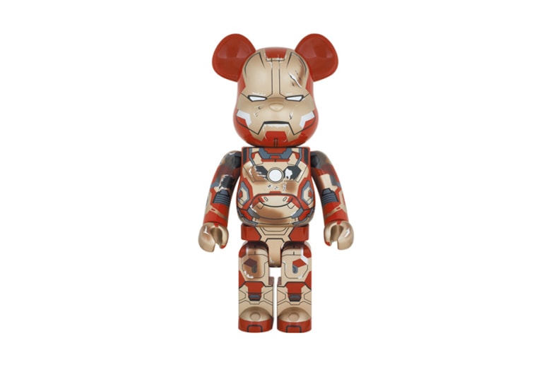 Iron Man x Medicom Toy 1000% Mark XLII Damage Version 聯名玩偶