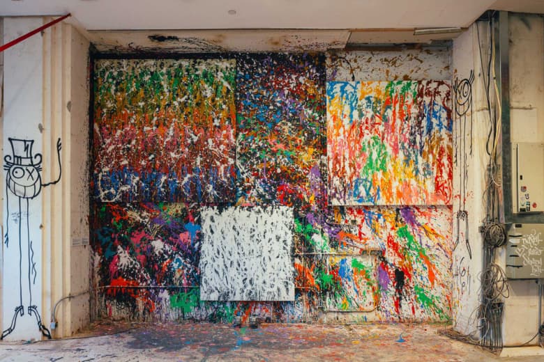 《看穿！》街頭塗鴉藝術展 @ 上海外灘十八號