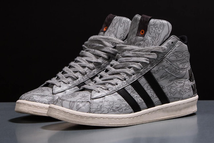 Undefeated x maharishi x adidas Originals Consortium Jabbar Hi 聯名球鞋