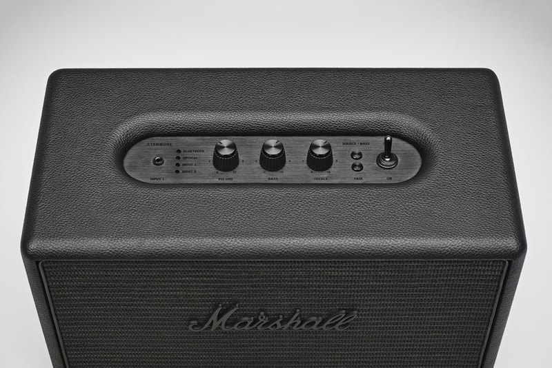 Marshall Stanmore Pitch Black 藍牙揚聲器