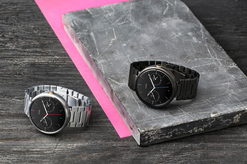 Moto 360 新增金屬表帶選項