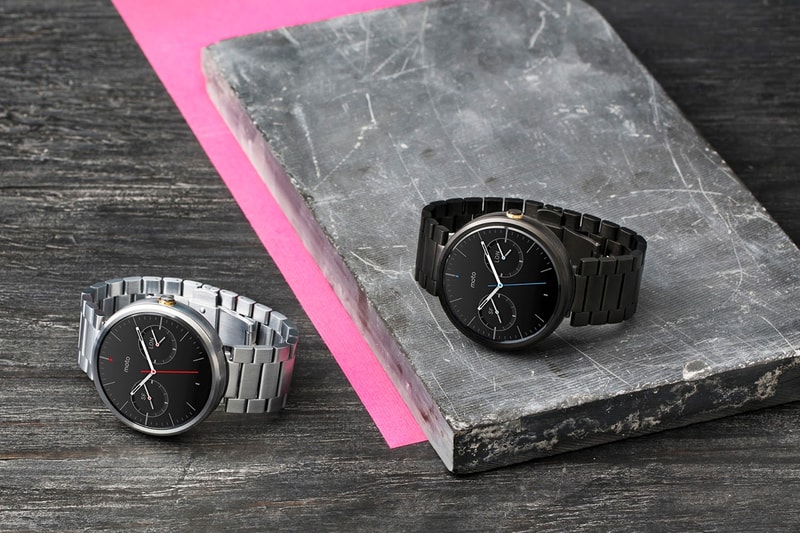 Moto 360 新增金屬表帶選項