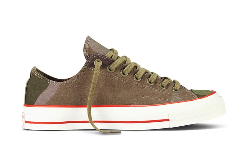 Nigel Cabourn x Converse Chuck Taylor 1970s Ox「Ventile Camo」聯名鞋款