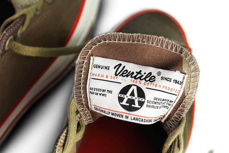 Nigel Cabourn x Converse Chuck Taylor 1970s Ox「Ventile Camo」聯名鞋款