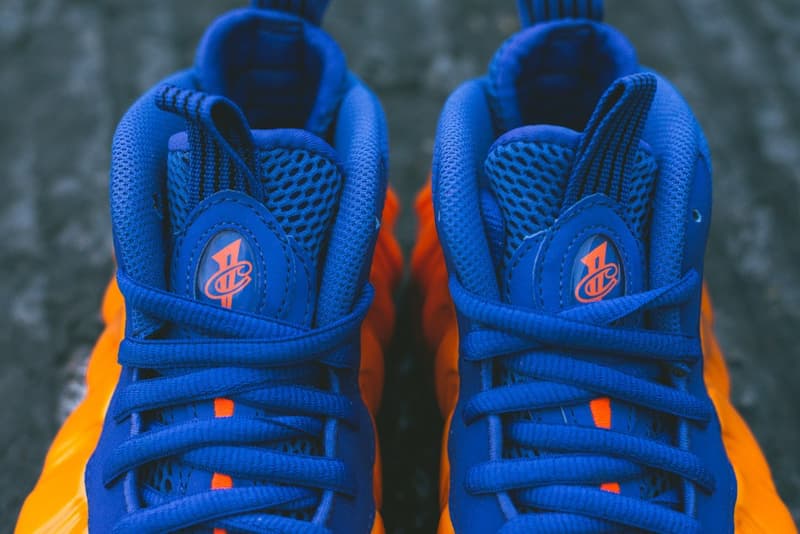 Nike Air Foamposite One「Knicks」配色设计