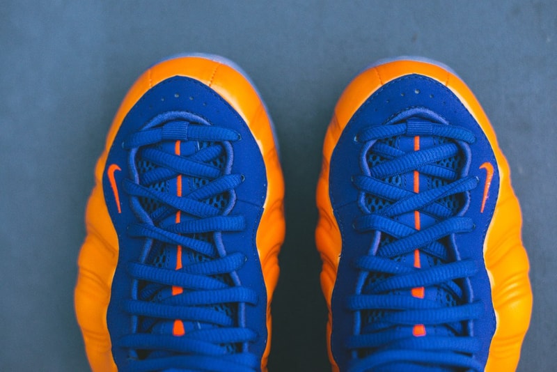 Nike Air Foamposite One「Knicks」配色设计