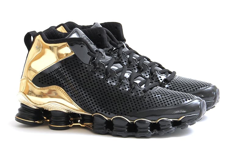 Nike Shox TLX Mid SP 黑金配色設計
