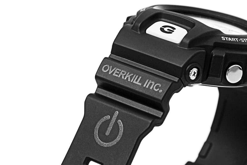 OVERKILL x Casio G-Shock X6900 錶款